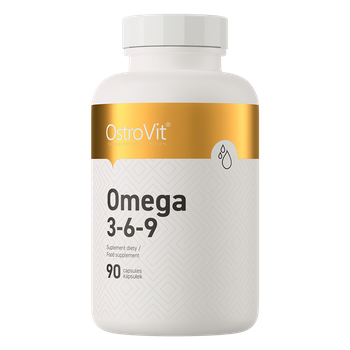 Ostrovit Omega 3-6-9 DOBRE KWASY TŁUSZCZOWE 90