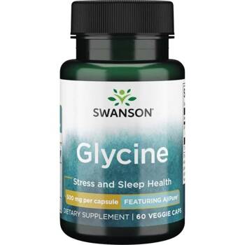 SWANSON AjiPure glicyna 500mg 60 kapsułek