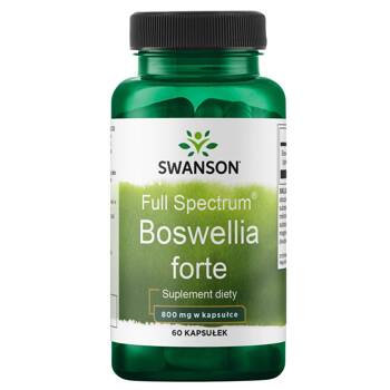 SWANSON FS Boswellia forte 800mg 60kapsułek Stawy Jelita Kości