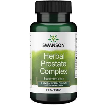 SWANSON Herbal Prostate Complex 60kapsułek Kompleks Prostata