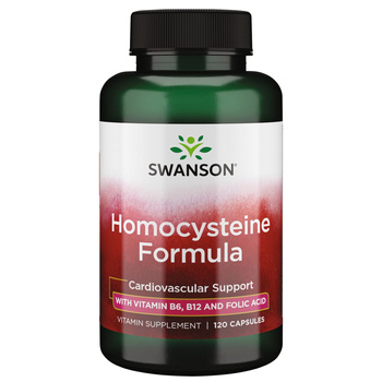 SWANSON Homocyteine Formula 120 kapsułek Homocysteina