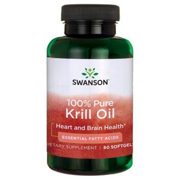 SWANSON Krill Oil 60 kaps