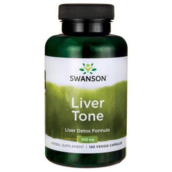 SWANSON Liver tone - liver detox formula 120kaps