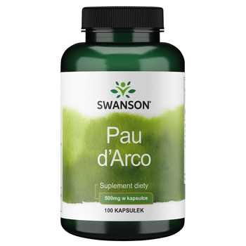 SWANSON Pau d'Arco 500mg 100 kaps