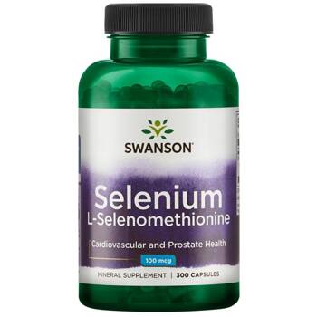 SWANSON Selen SeLECT 100mcg 300kaps Selenometionina