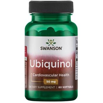 SWANSON Ubiquinol 50mg 60sgels