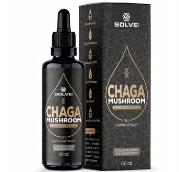 Solve Labs Błyskoporek podkorowy (Chaga) w kroplach 60ML