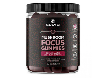 Solve Labs Mushroom Focus Gummies żelki bez cukru